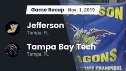 Recap: Jefferson  vs. Tampa Bay Tech  2019