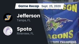 Recap: Jefferson  vs. Spoto  2020