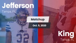 Matchup: Jefferson vs. King  2020