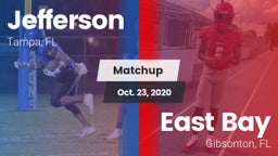 Matchup: Jefferson vs. East Bay  2020