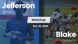 Matchup: Jefferson vs. Blake  2020