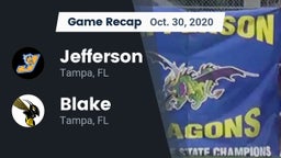 Recap: Jefferson  vs. Blake  2020