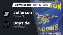 Recap: Jefferson  vs. Bayside  2020