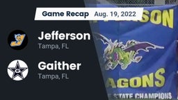 Recap: Jefferson  vs. Gaither  2022