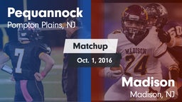 Matchup: Pequannock vs. Madison  2016