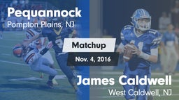 Matchup: Pequannock vs. James Caldwell  2016