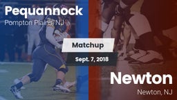 Matchup: Pequannock vs. Newton  2018