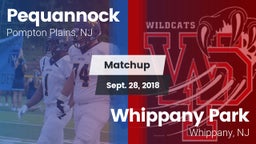 Matchup: Pequannock vs. Whippany Park  2018