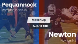 Matchup: Pequannock vs. Newton  2019