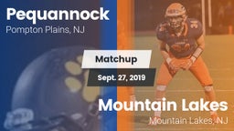 Matchup: Pequannock vs. Mountain Lakes  2019