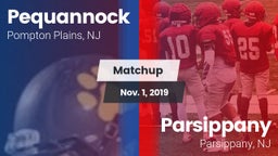 Matchup: Pequannock vs. Parsippany  2019