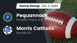 Recap: Pequannock  vs. Morris Catholic  2020