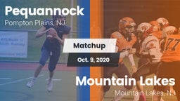 Matchup: Pequannock vs. Mountain Lakes  2020