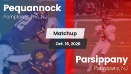 Matchup: Pequannock vs. Parsippany  2020