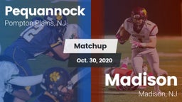 Matchup: Pequannock vs. Madison  2020