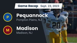 Recap: Pequannock  vs. Madison  2023
