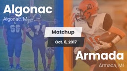 Matchup: Algonac vs. Armada  2017