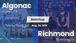 Matchup: Algonac vs. Richmond  2018