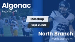 Matchup: Algonac vs. North Branch  2018