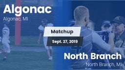 Matchup: Algonac vs. North Branch  2019