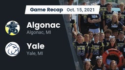 Recap: Algonac  vs. Yale  2021