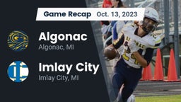 Recap: Algonac  vs. Imlay City  2023