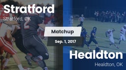 Matchup: Stratford vs. Healdton  2017
