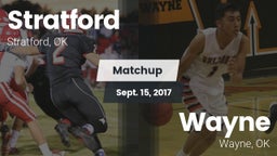 Matchup: Stratford vs. Wayne  2017