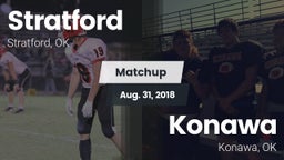 Matchup: Stratford vs. Konawa  2018
