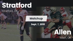 Matchup: Stratford vs. Allen  2018