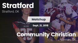 Matchup: Stratford vs. Community Christian  2018