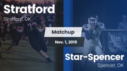 Matchup: Stratford vs. Star-Spencer  2019