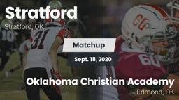 Matchup: Stratford vs. Oklahoma Christian Academy  2020
