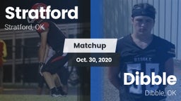 Matchup: Stratford vs. Dibble  2020