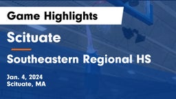 Scituate  vs Southeastern Regional HS Game Highlights - Jan. 4, 2024