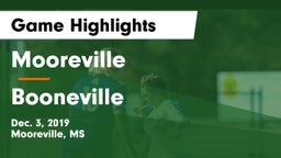 Mooreville  vs Booneville  Game Highlights - Dec. 3, 2019