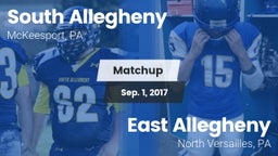 Matchup: South Allegheny vs. East Allegheny  2017