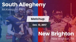 Matchup: South Allegheny vs. New Brighton  2017