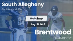 Matchup: South Allegheny vs. Brentwood  2018