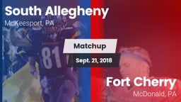 Matchup: South Allegheny vs. Fort Cherry  2018
