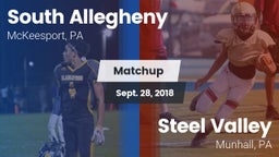 Matchup: South Allegheny vs. Steel Valley  2018