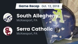 Recap: South Allegheny  vs. Serra Catholic  2018