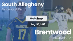 Matchup: South Allegheny vs. Brentwood  2019