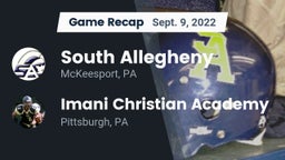 Recap: South Allegheny  vs. Imani Christian Academy  2022