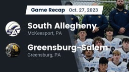 Recap: South Allegheny  vs. Greensburg-Salem  2023