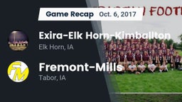 Recap: Exira-Elk Horn-Kimballton vs. Fremont-Mills  2017