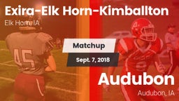 Matchup: Exira-Elk Horn-Kimba vs. Audubon  2018