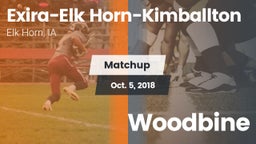 Matchup: Exira-Elk Horn-Kimba vs. Woodbine 2018