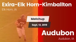 Matchup: Exira-Elk Horn-Kimba vs. Audubon  2019