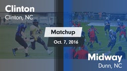 Matchup: Clinton vs. Midway  2016